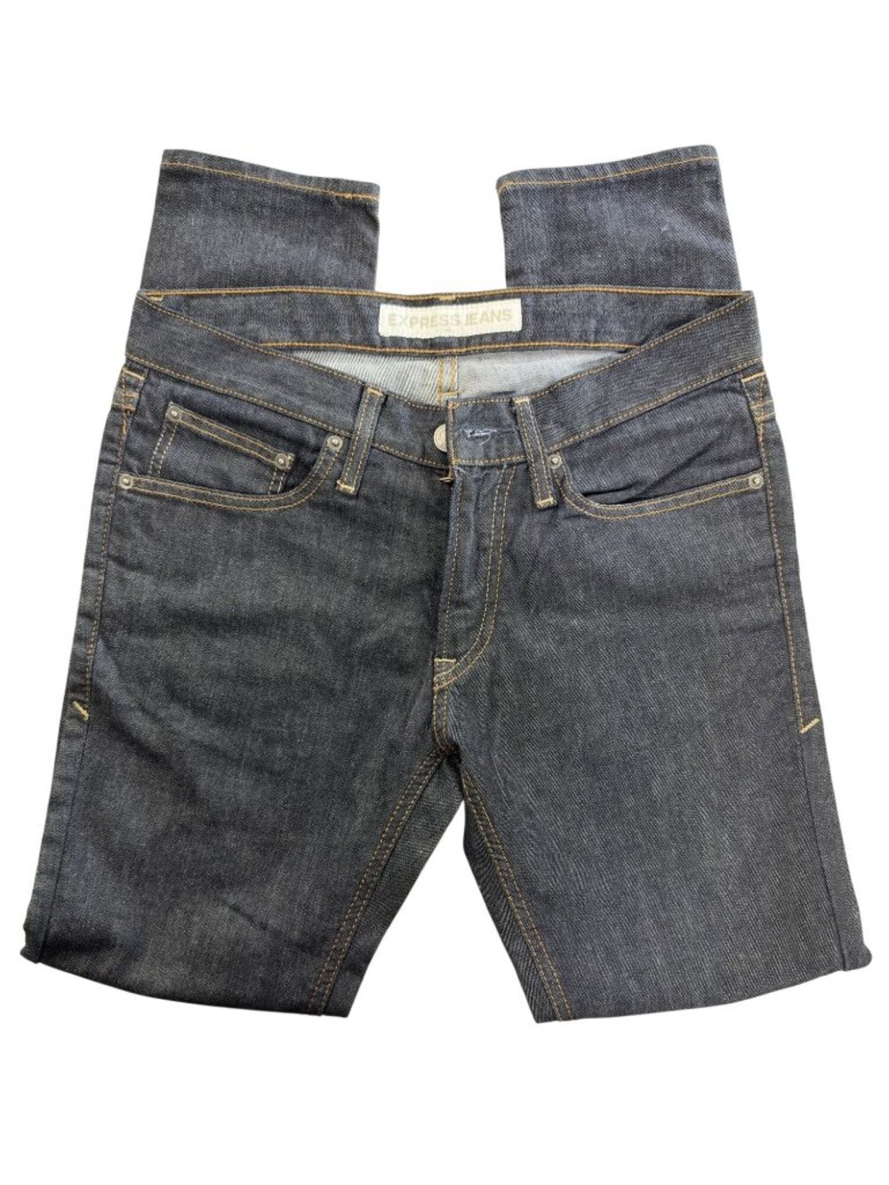 Express Alec Super Skinny Fit Mens Jeans 30x30 Dark Wash Denim